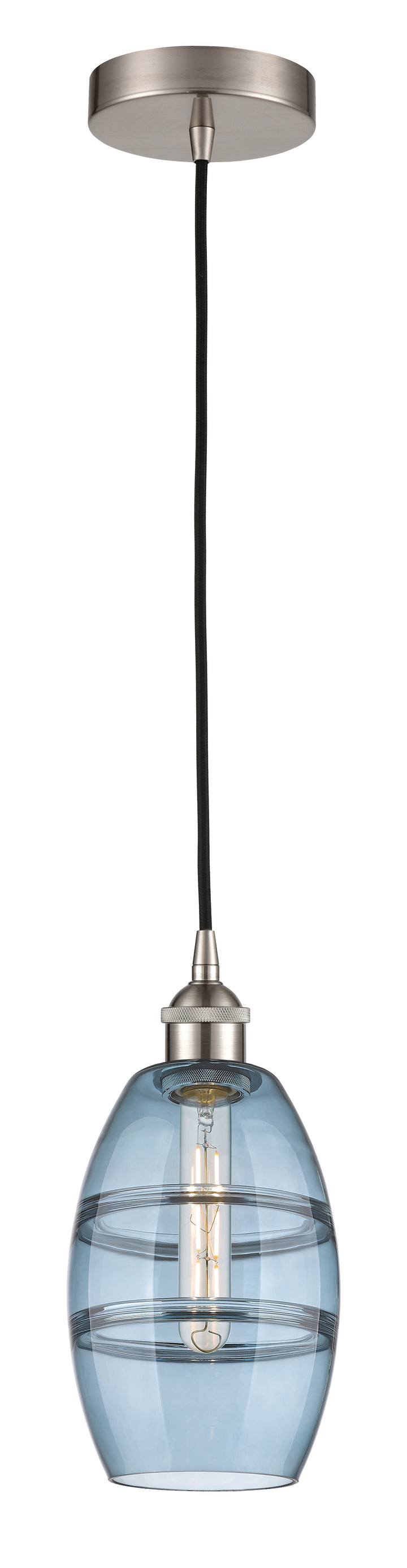 Innovations Lighting Vaz 6" Mini Pendant - Brushed Satin Nickel Mini-Pendants Innovations Lighting   