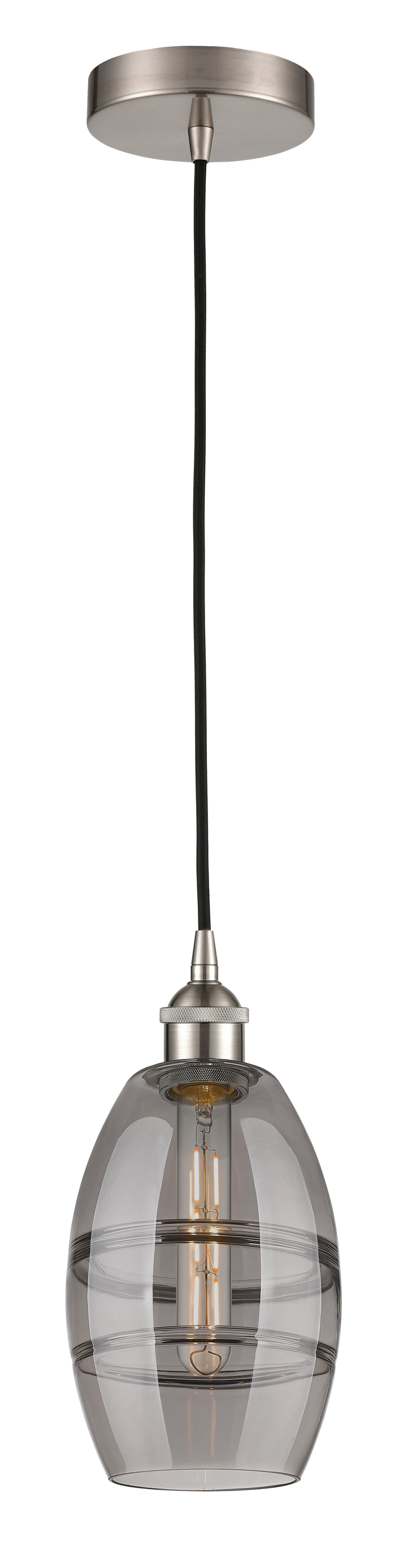 Innovations Lighting Vaz 6" Mini Pendant - Brushed Satin Nickel Mini-Pendants Innovations Lighting   