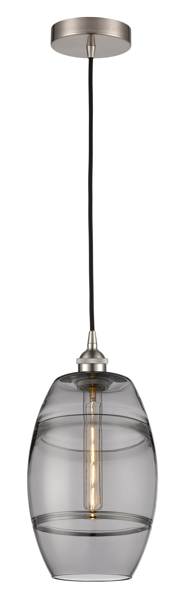 Innovations Lighting Vaz 8" Mini Pendant - Brushed Satin Nickel Mini-Pendants Innovations Lighting   