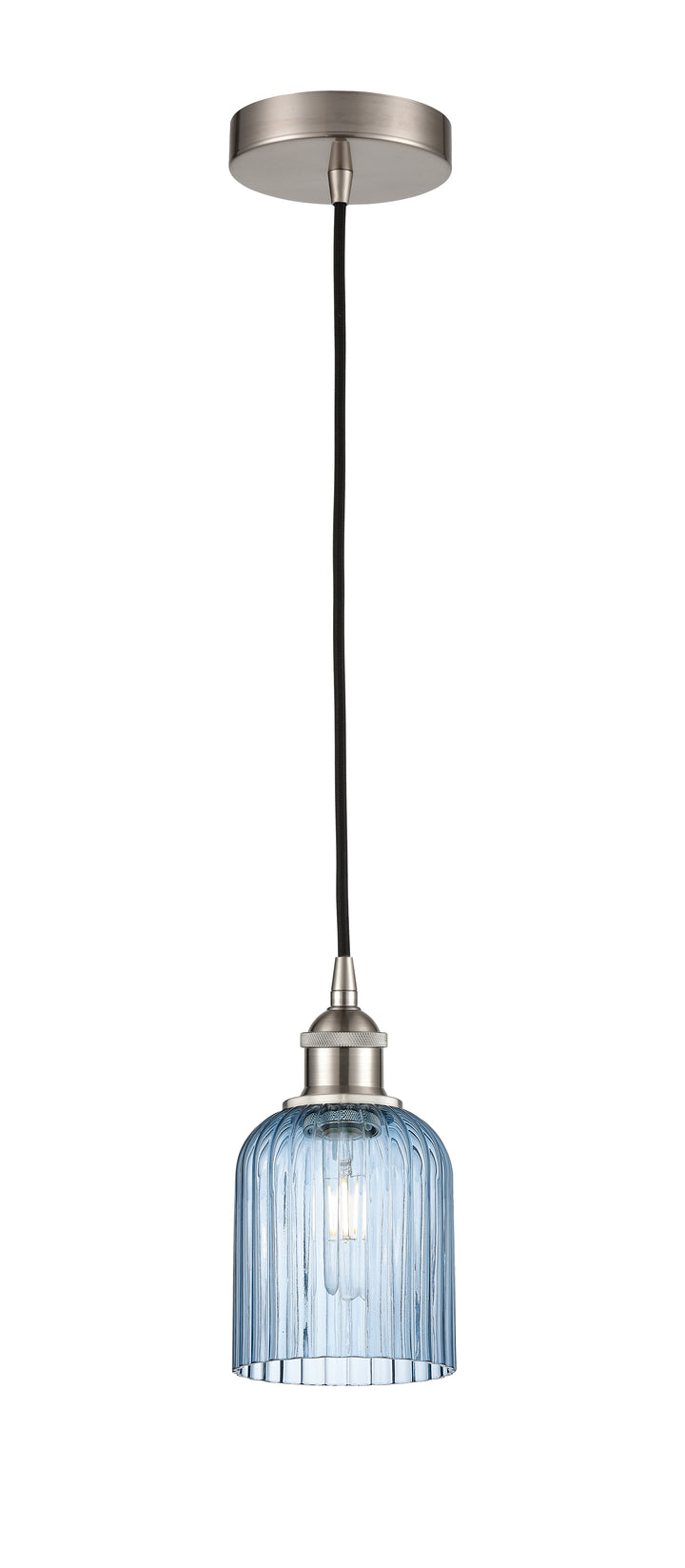 Innovations Lighting Bridal Veil 5" Mini Pendant - Brushed Satin Nickel Mini-Pendants Innovations Lighting   