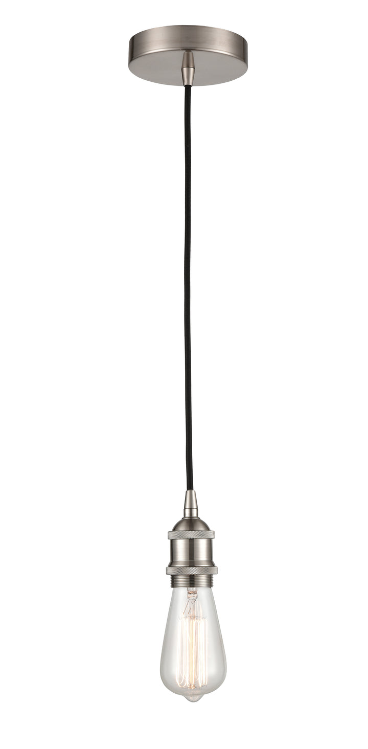 Innovations Lighting Edison Mini Pendant - Satin Nickel Mini-Pendants Innovations Lighting   