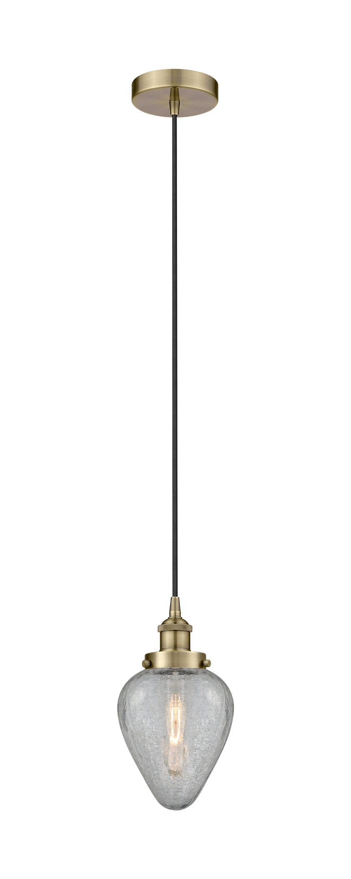 Innovations Lighting Geneseo 6" Mini Pendant - Antique Brass