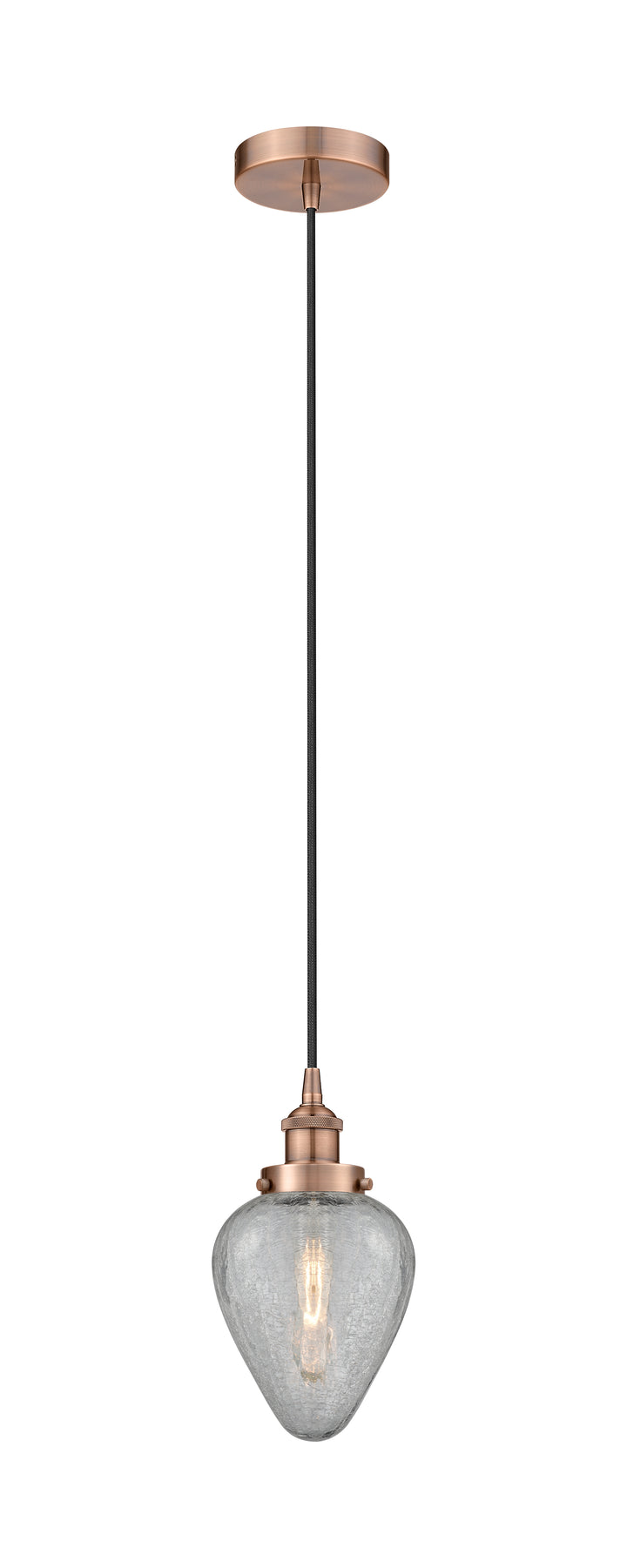 Innovations Lighting Geneseo 6" Mini Pendant - Antique Copper Mini-Pendants Innovations Lighting   