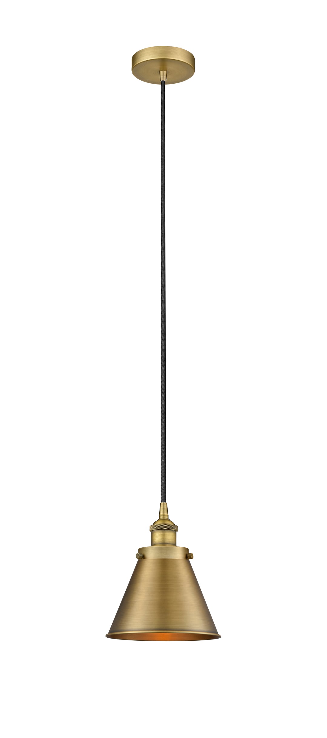 Innovations Lighting Appalachian 8" Mini Pendant - Brushed Brass Mini-Pendants Innovations Lighting Default Title  