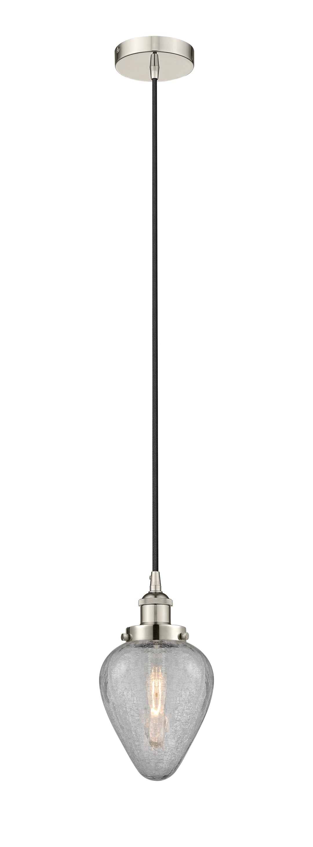 Innovations Lighting Geneseo 6" Mini Pendant - Polished Nickel Mini-Pendants Innovations Lighting   