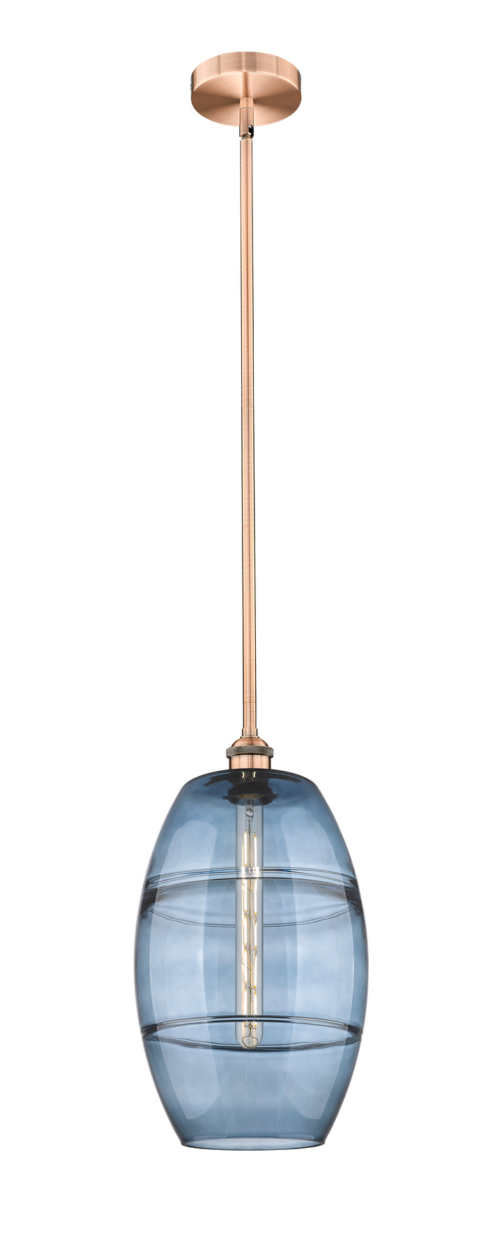 Innovations Lighting Vaz 10" Mini Pendant - Antique Copper