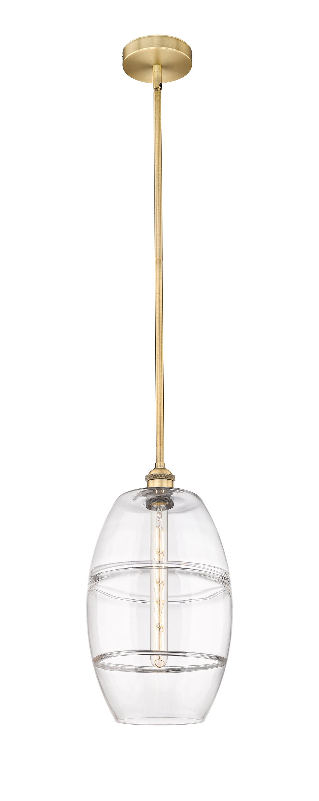 Innovations Lighting Vaz 10" Mini Pendant - Brushed Brass