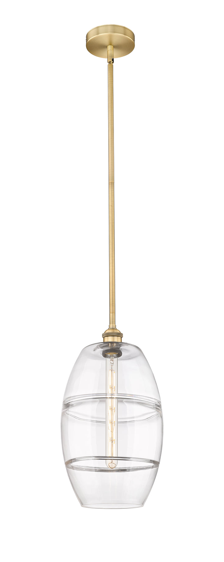 Innovations Lighting Vaz 10" Mini Pendant - Brushed Brass