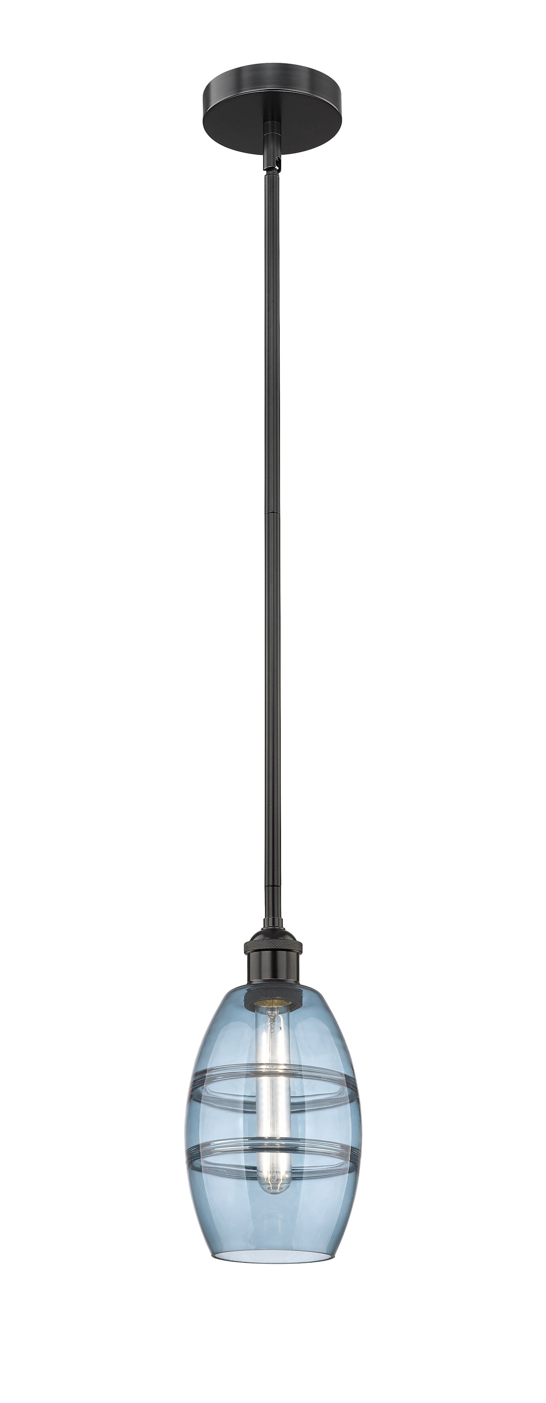 Innovations Lighting Vaz 6" Mini Pendant - Matte Black