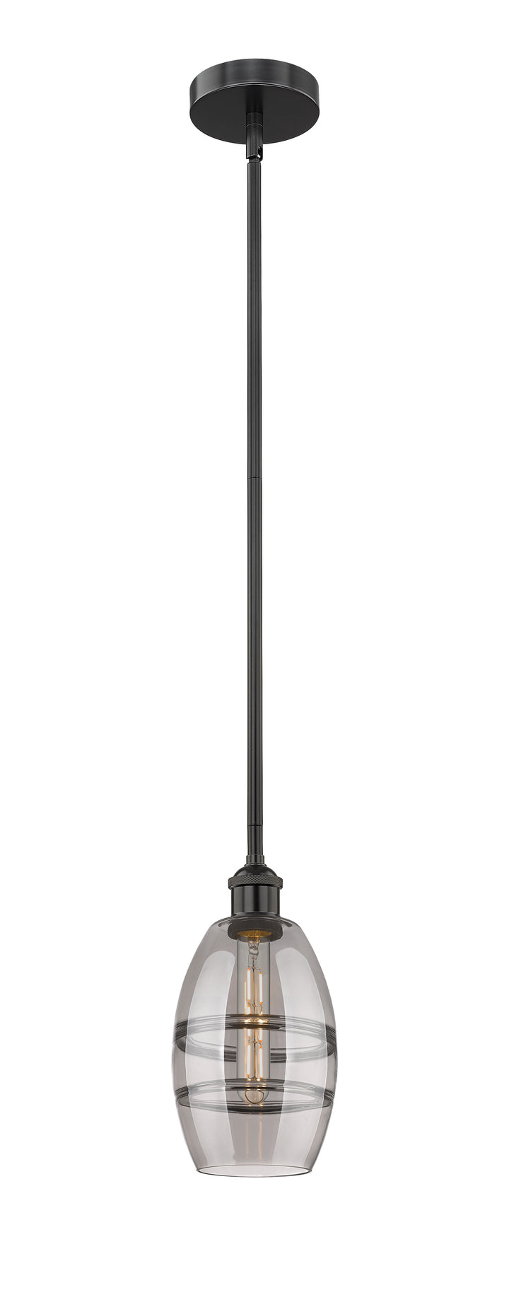 Innovations Lighting Vaz 6" Mini Pendant - Matte Black