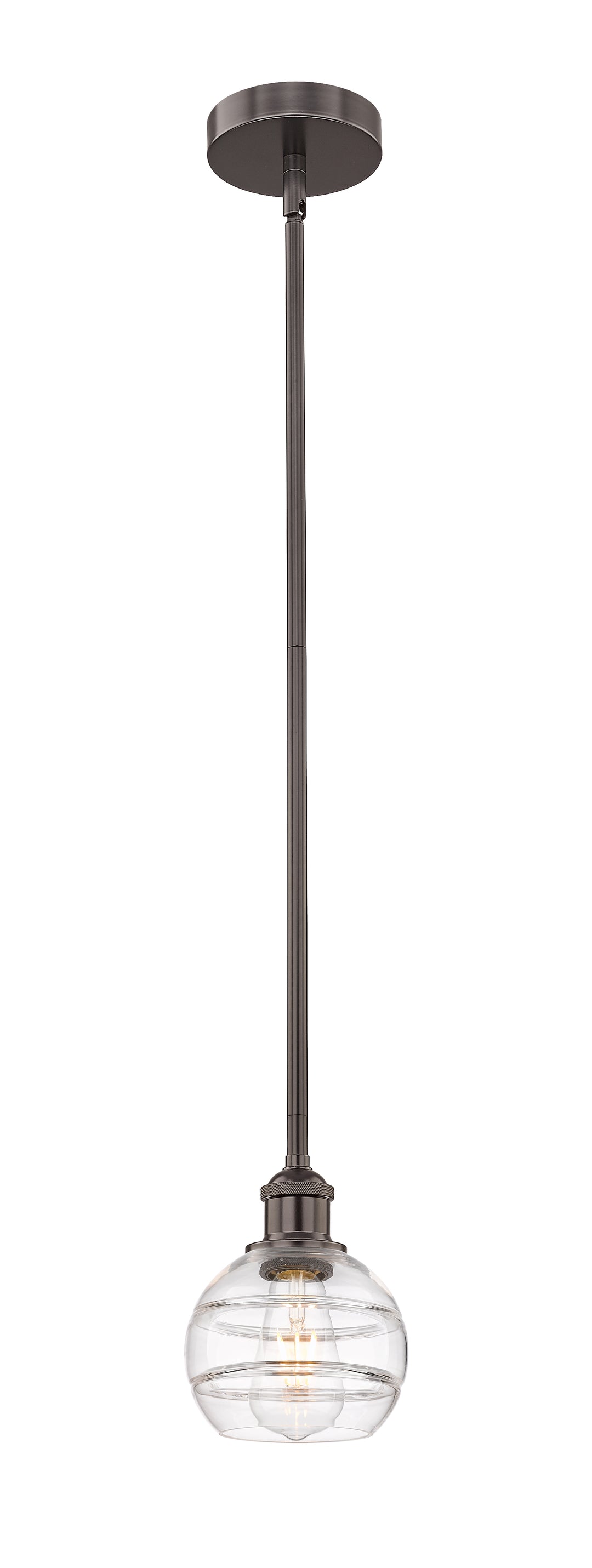 Innovations Lighting Rochester 6" Mini Pendant - Oil Rubbed Bronze