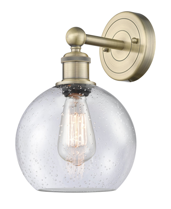 Innovations Lighting Athens 8" Sconce - Antique Brass