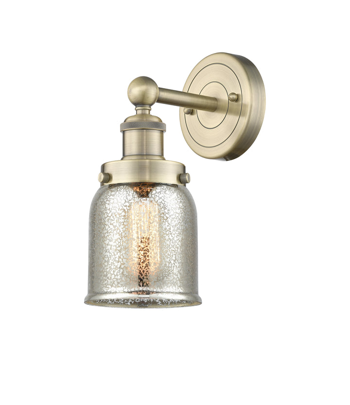 Innovations Lighting Bell 5" Sconce - Antique Brass Wall Sconces Innovations Lighting Silver Plated Mercury ; Glass Type: Mercury  