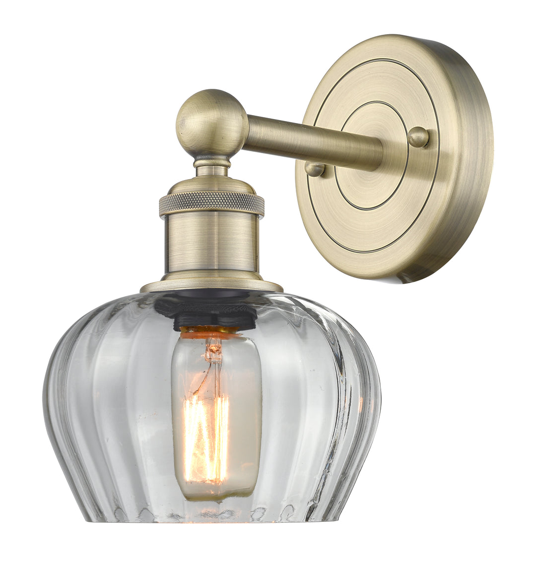 Innovations Lighting Fenton 6.5" Sconce - Antique Brass