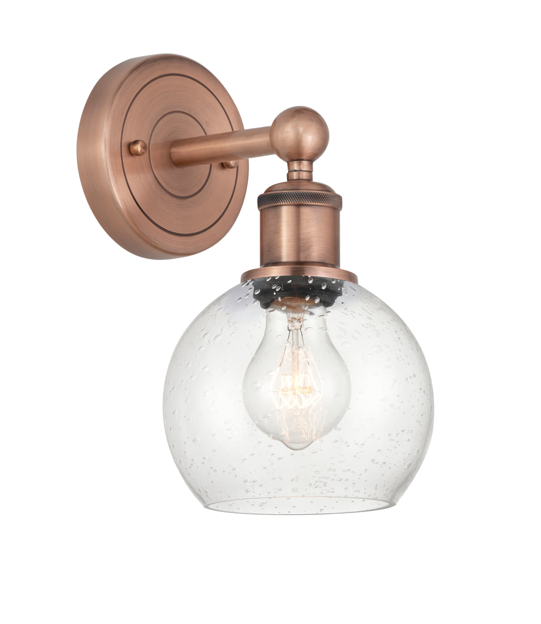 Innovations Lighting Athens 6" Sconce - Antique Copper