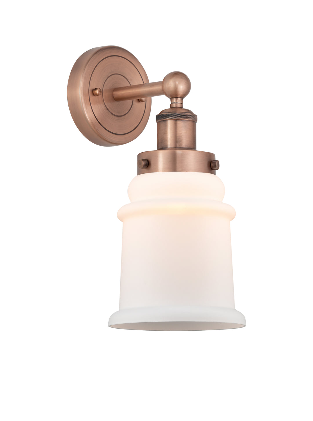 Innovations Lighting Canton 6" Sconce - Antique Copper Wall Sconces Innovations Lighting   