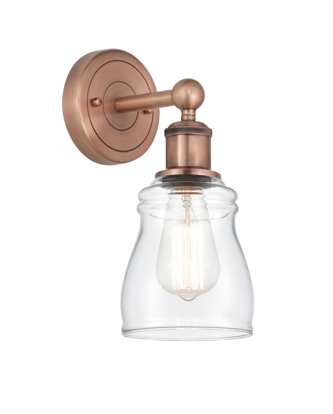 Innovations Lighting Ellery 5" Sconce - Antique Copper