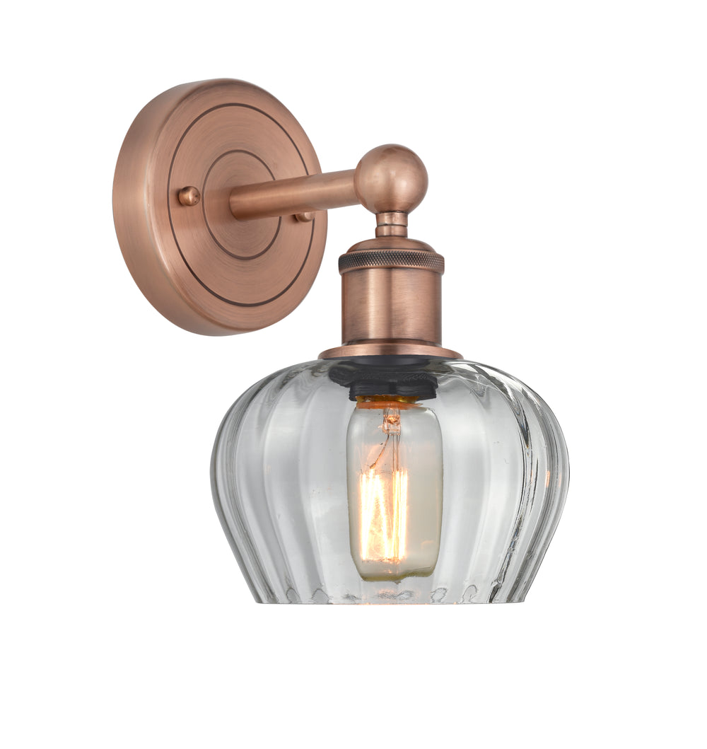 Innovations Lighting Fenton 6.5" Sconce - Antique Copper