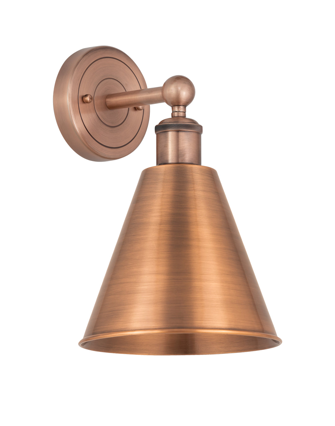 Innovations Lighting Berkshire Metal 8" Sconce - Antique Copper Wall Sconces Innovations Lighting Default Title  