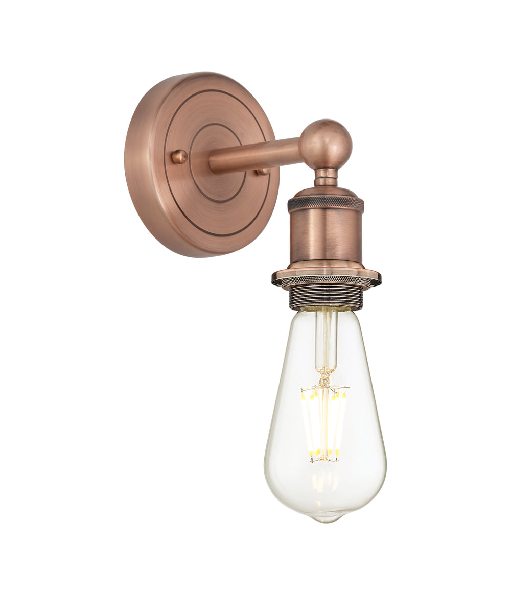 Innovations Lighting Edison Sconce Wall Sconces Innovations Lighting Antique Copper  