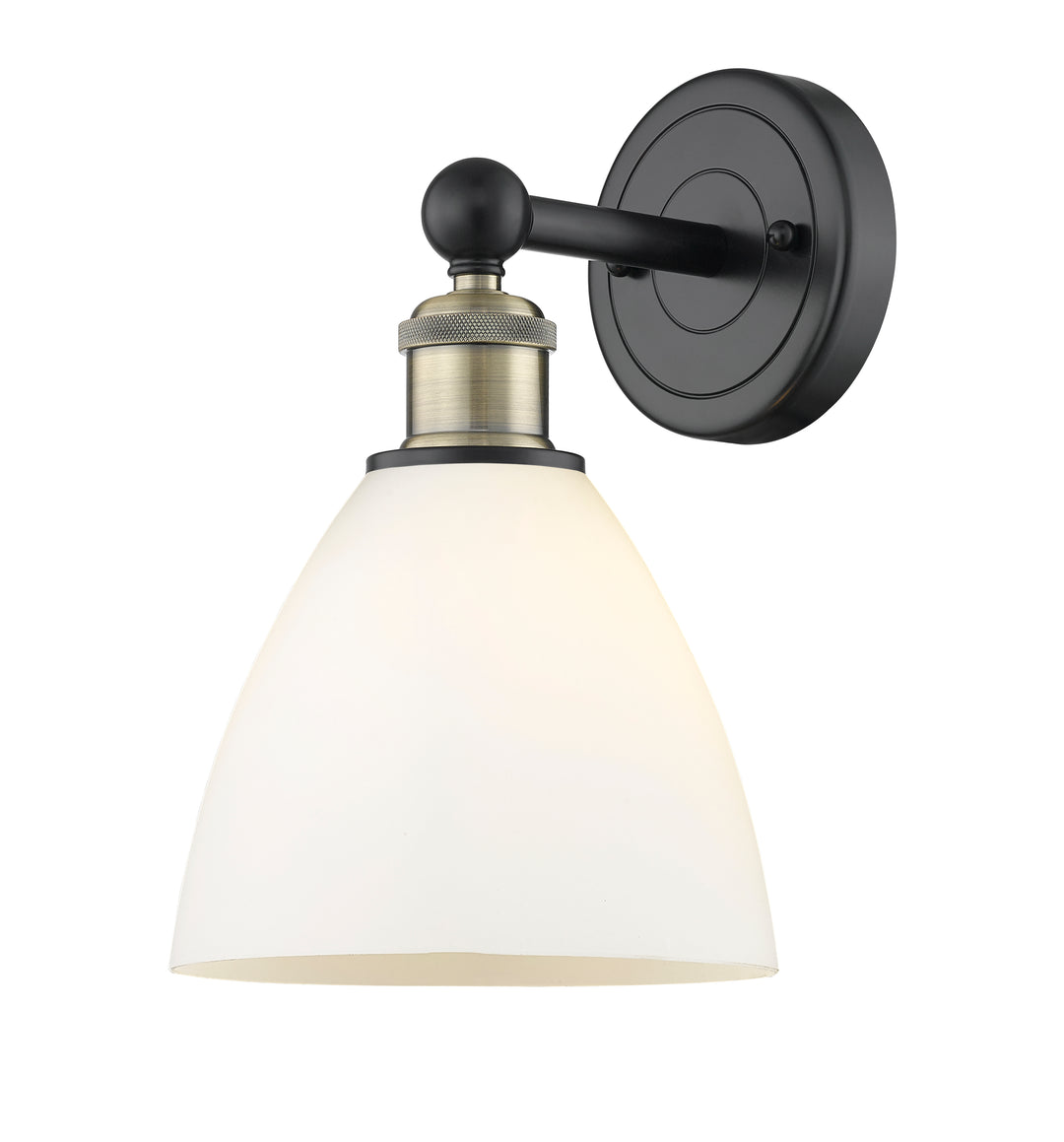 Innovations Lighting Bristol 7.5" Sconce - Black Antique Brass