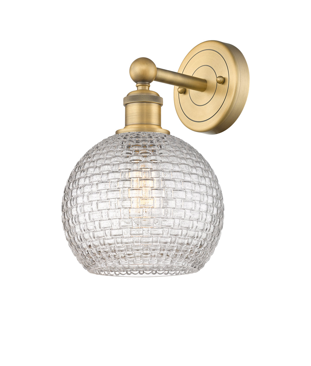 Innovations Lighting Athens 8" Sconce - Brushed Brass