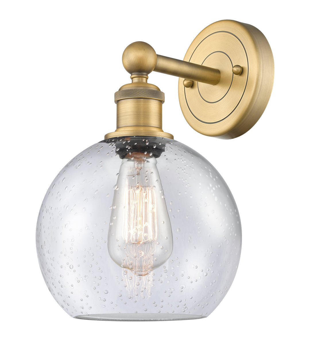 Innovations Lighting Athens 8" Sconce - Brushed Brass