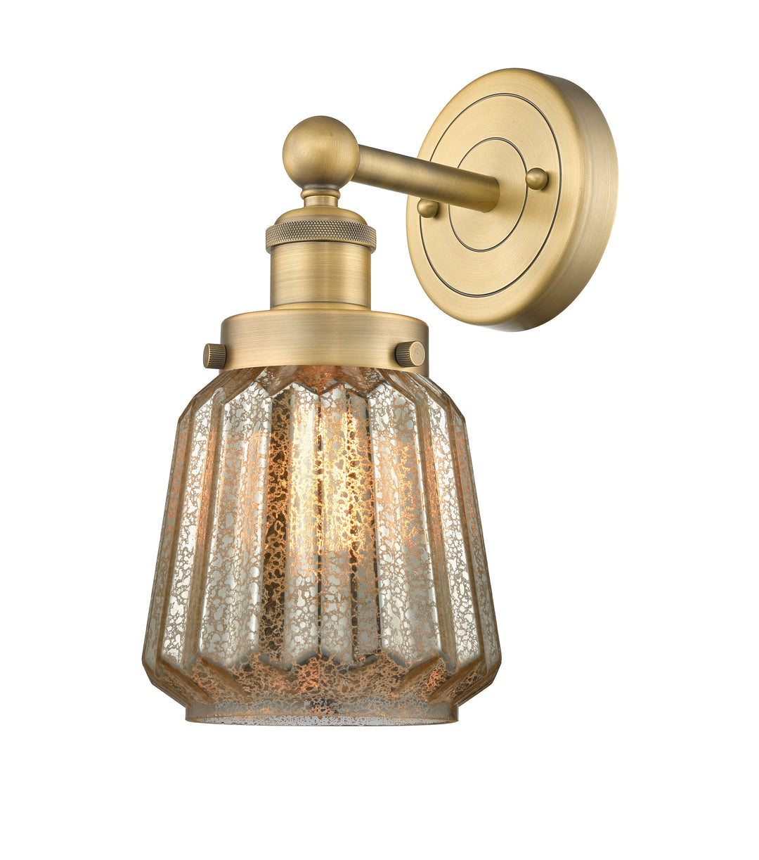 Innovations Lighting Chatham 6" Sconce - Brushed Brass Wall Sconces Innovations Lighting   