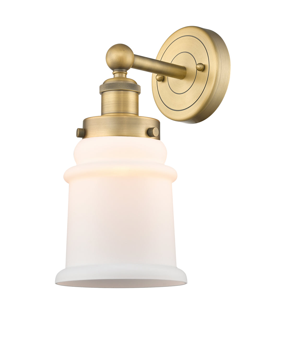 Innovations Lighting Canton 6" Sconce - Brushed Brass Wall Sconces Innovations Lighting   