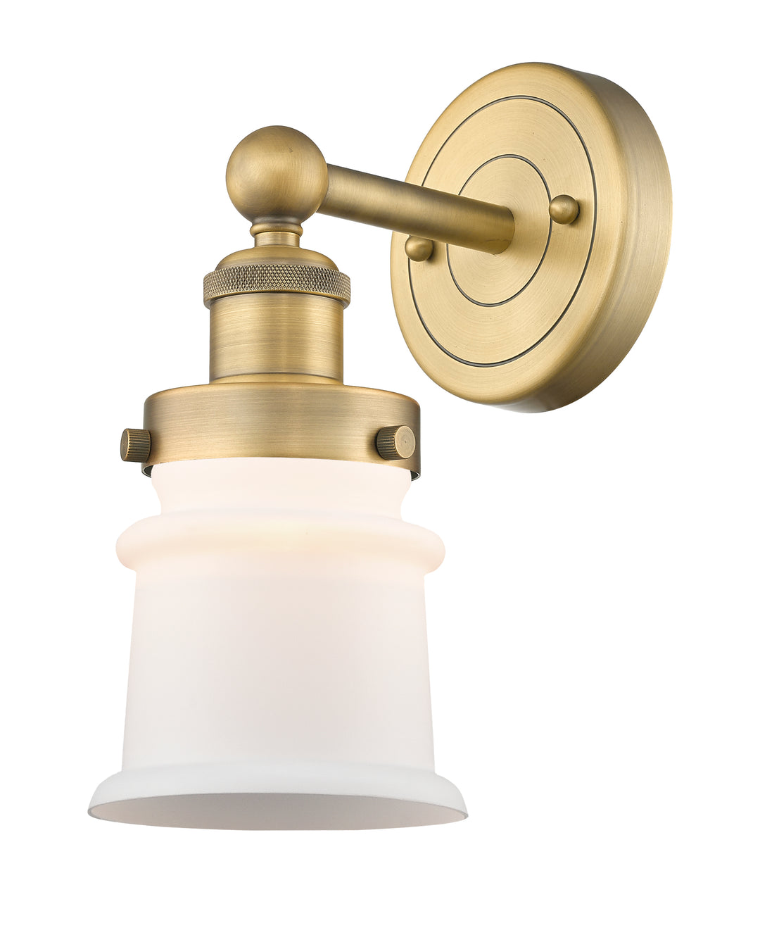 Innovations Lighting Canton 5" Sconce - Brushed Brass Wall Sconces Innovations Lighting   