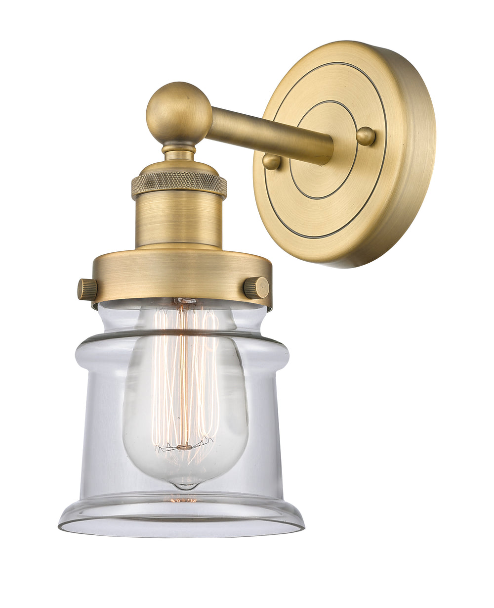 Innovations Lighting Canton 5" Sconce - Brushed Brass Wall Sconces Innovations Lighting   