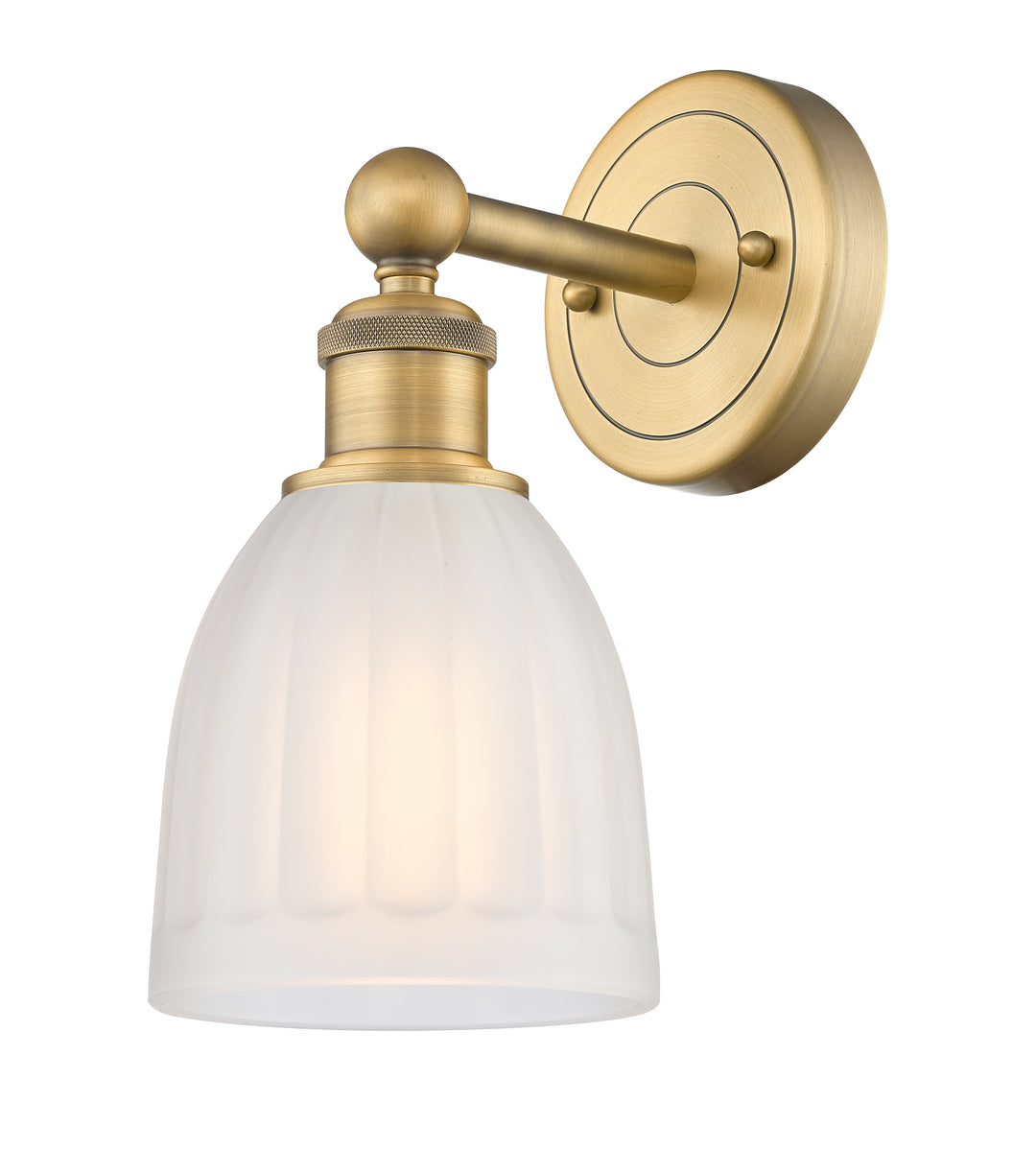 Innovations Lighting Brookfield 6" Sconce - Brushed Brass