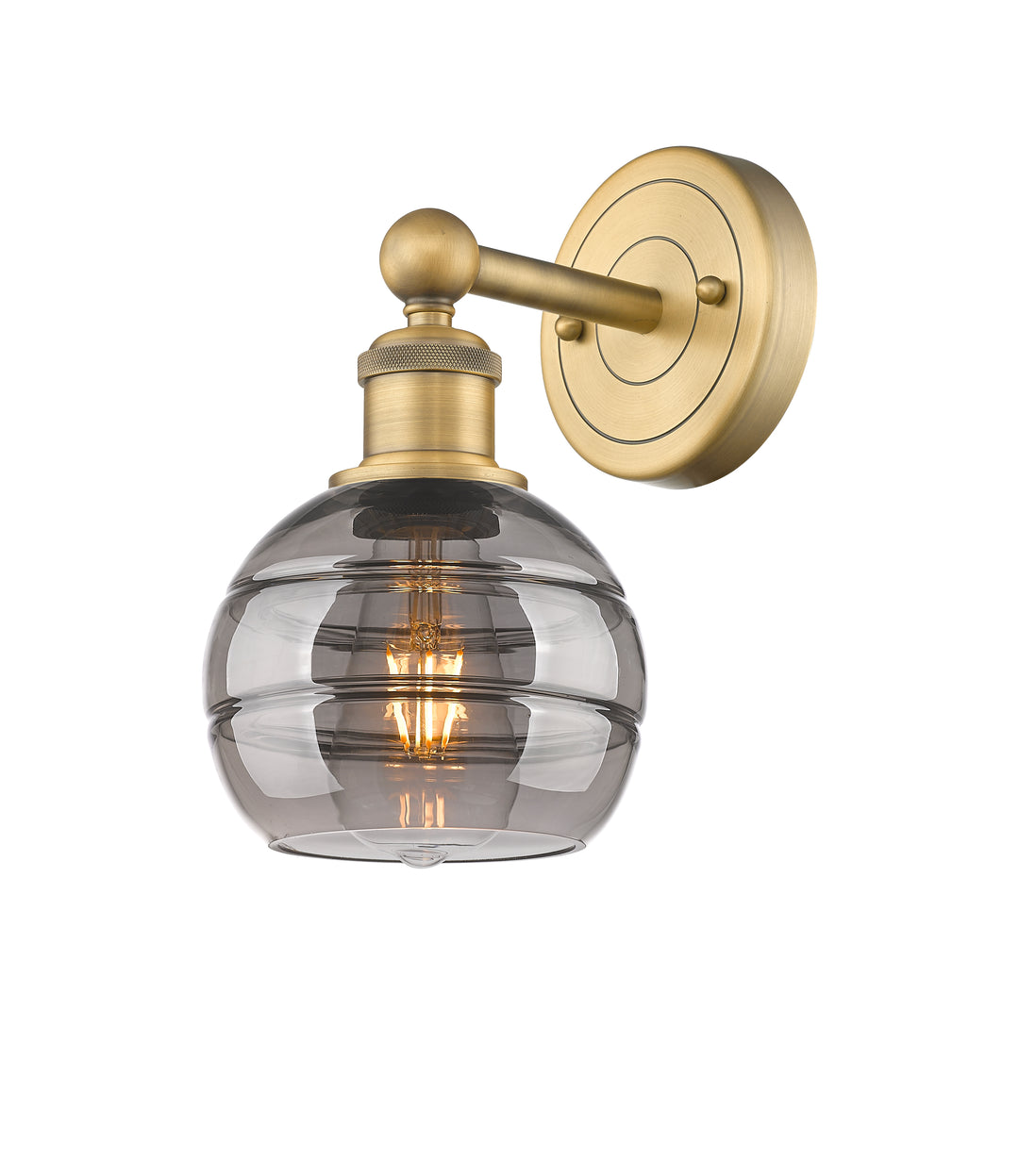 Innovations Lighting Rochester 6" Sconce - Brushed Brass