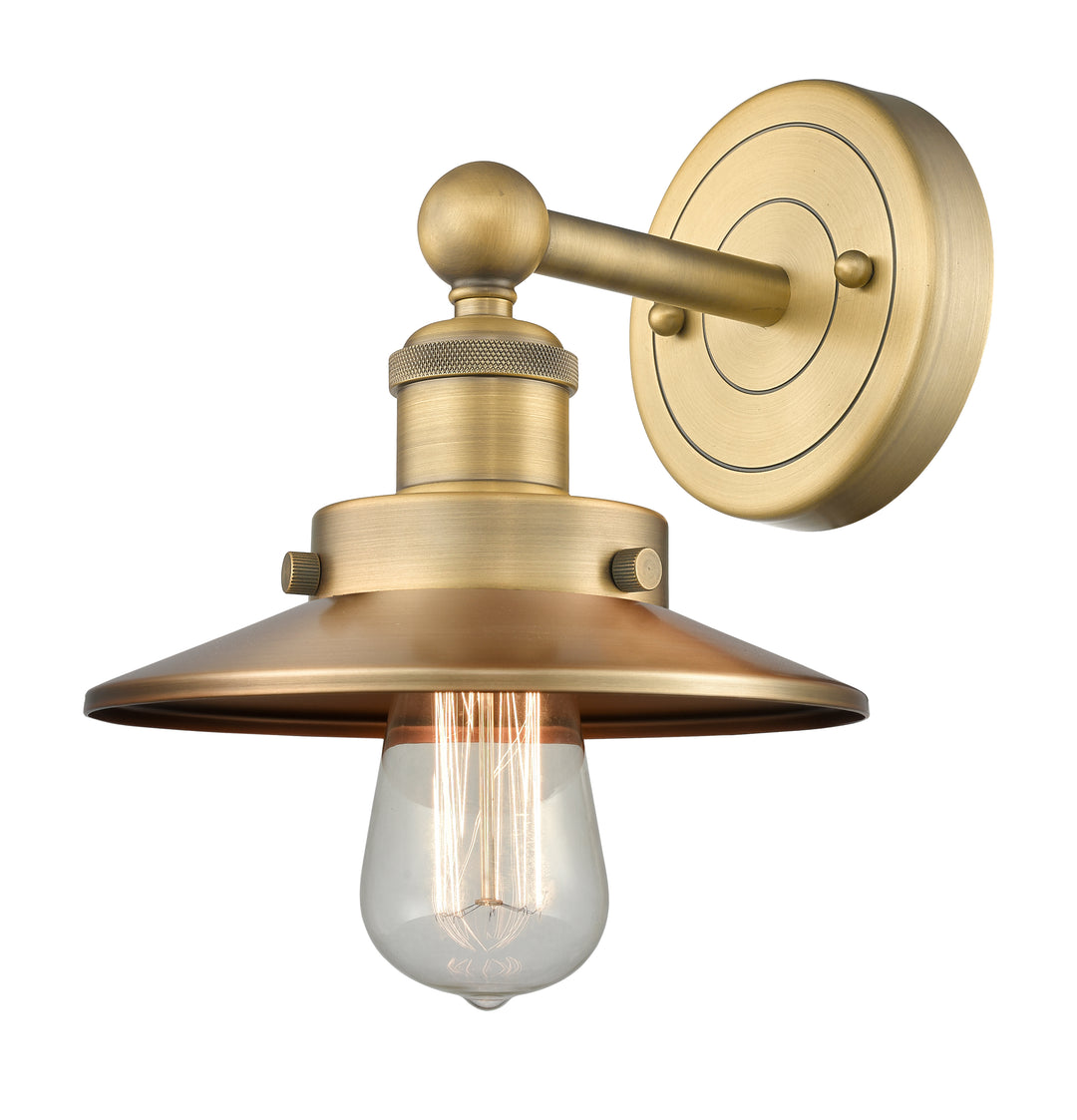 Innovations Lighting Railroad 8" Sconce - Brushed Brass