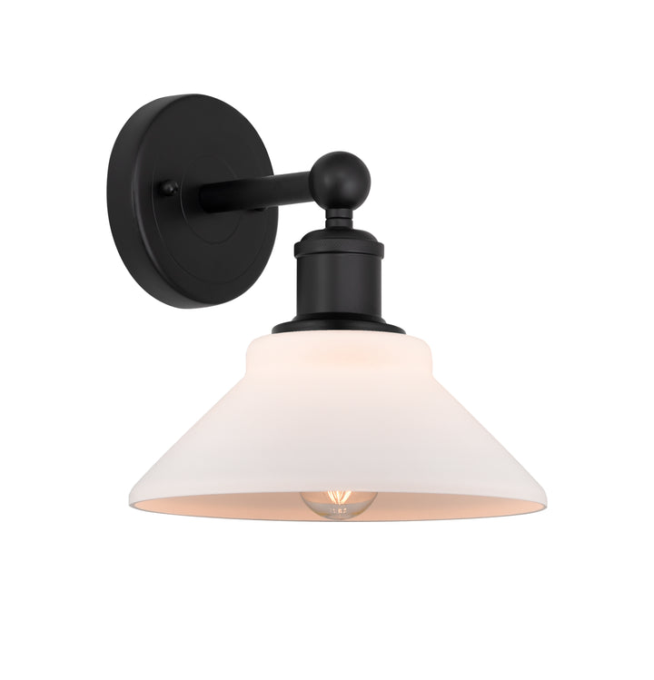 Innovations Lighting Orwell 9" Sconce - Matte Black Wall Sconces Innovations Lighting Matte White ; Glass Type: White  