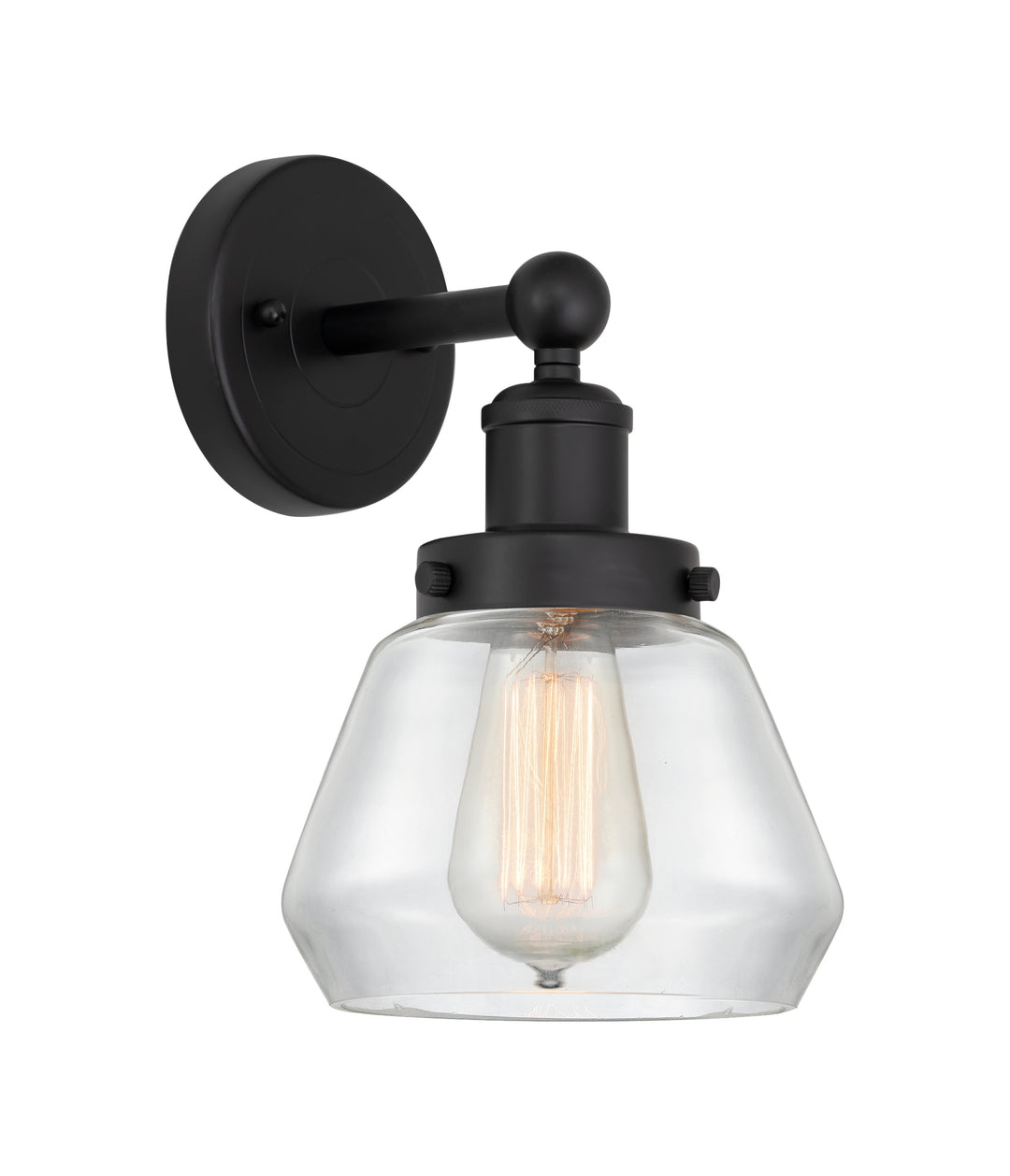 Innovations Lighting Fulton 7" Sconce - Matte Black