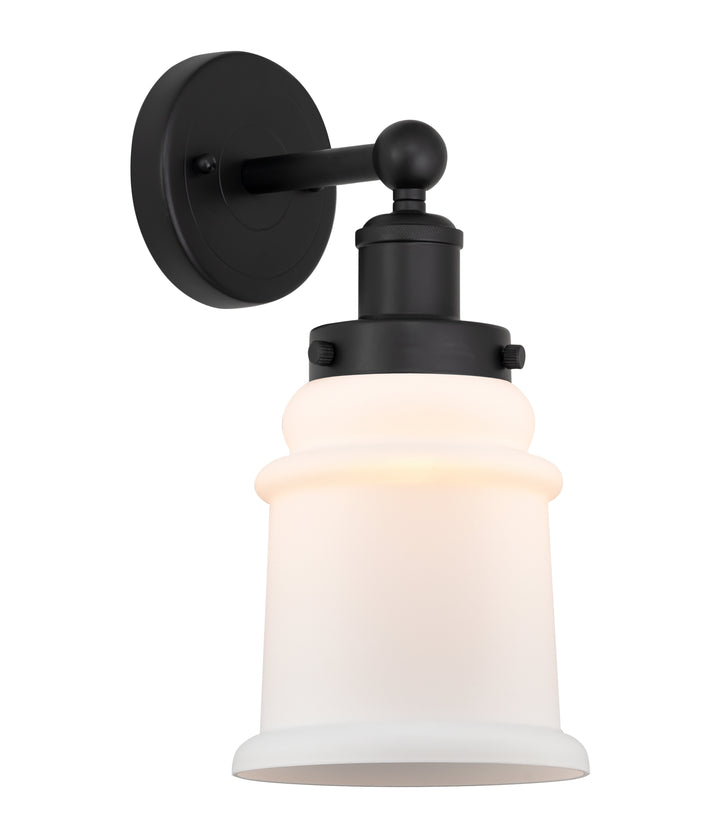 Innovations Lighting Canton 6" Sconce - Matte Black Wall Sconces Innovations Lighting   