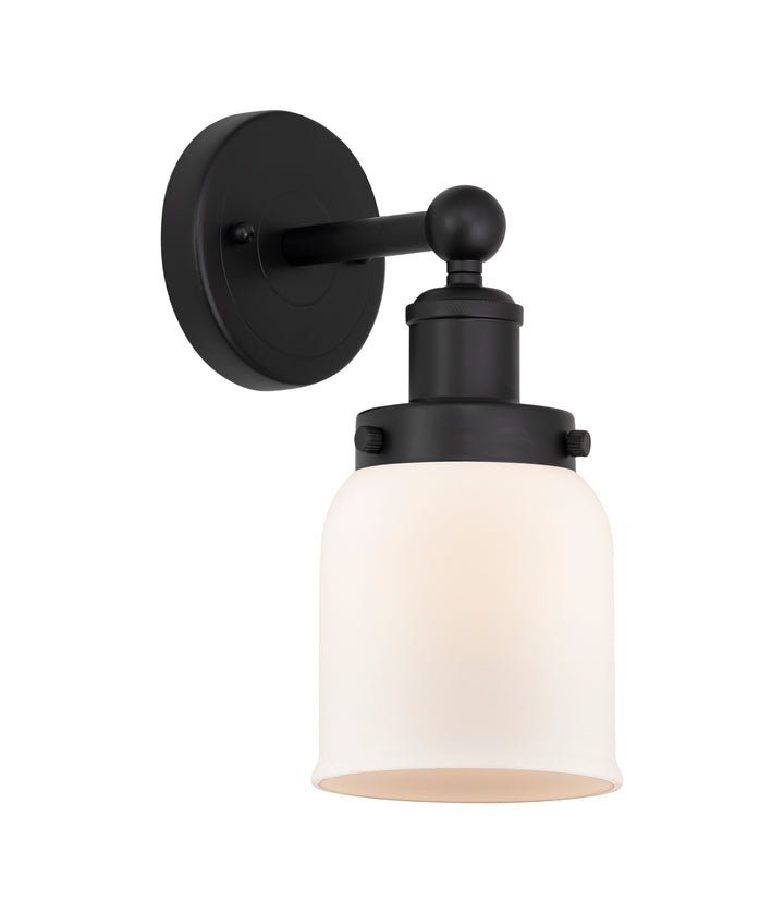 Innovations Lighting Bell 5" Sconce - Matte Black Wall Sconces Innovations Lighting Matte White ; Glass Type: Frosted  