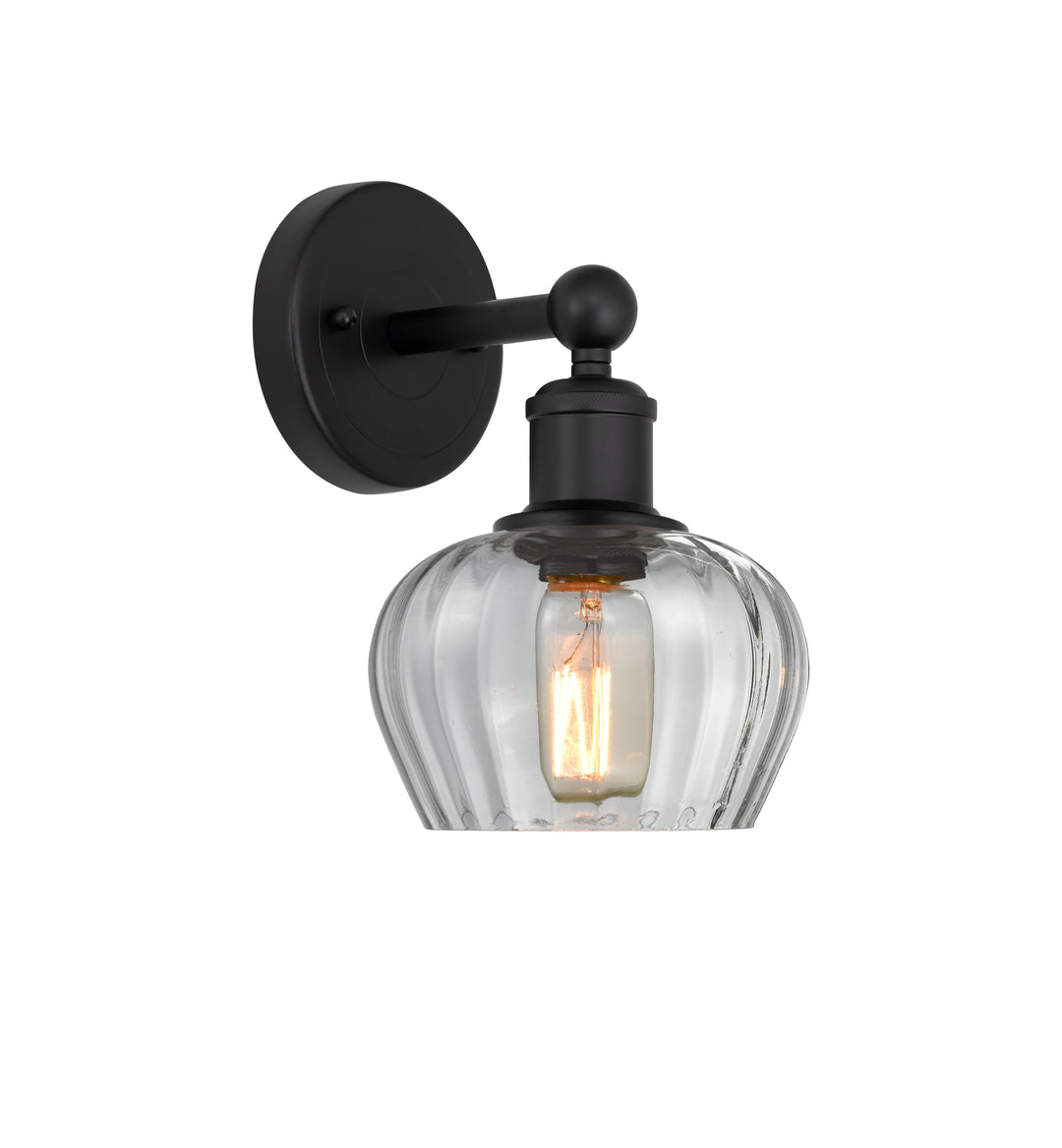 Innovations Lighting Fenton 6.5" Sconce - Matte Black