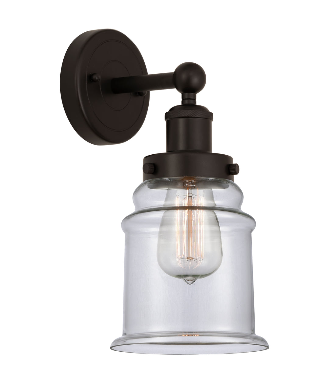 Innovations Lighting Canton 6" Sconce - Oil Rubbed Bronze Wall Sconces Innovations Lighting   