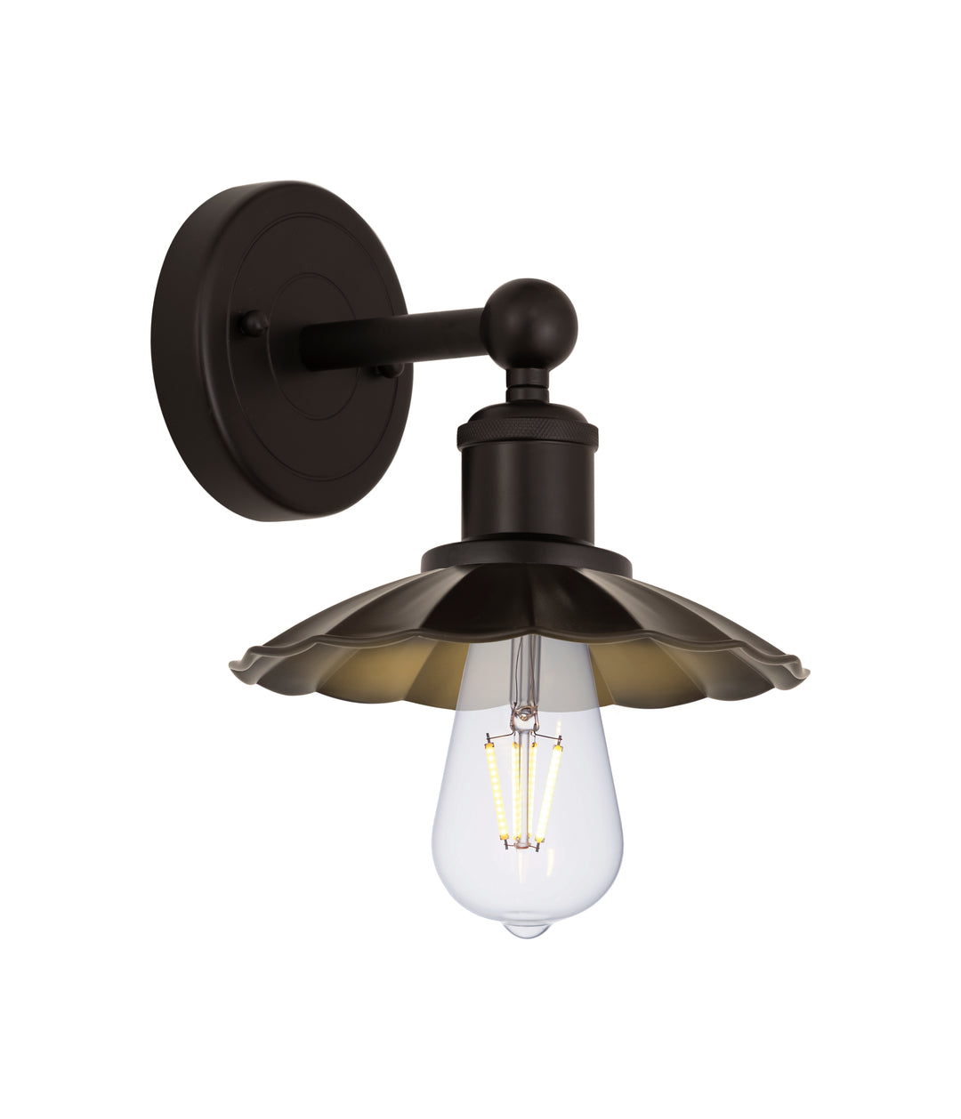 Innovations Lighting Scallop 7.5" Sconce - Oil Rubbed Bronze Wall Sconces Innovations Lighting Default Title  