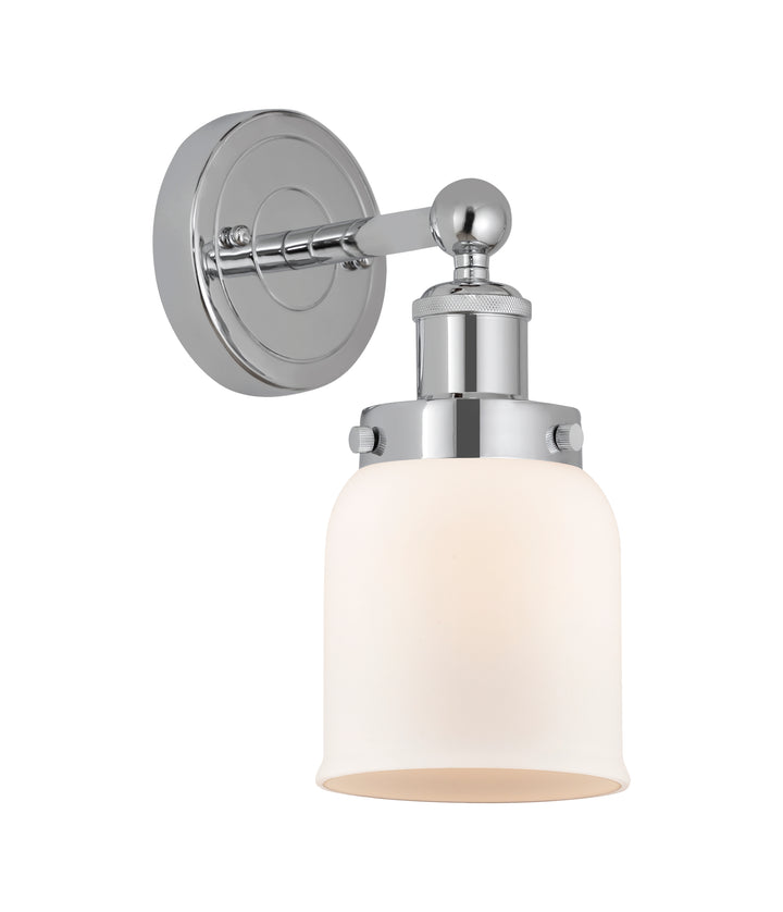 Innovations Lighting Bell 5" Sconce - Polished Chrome Wall Sconces Innovations Lighting Matte White ; Glass Type: Frosted  