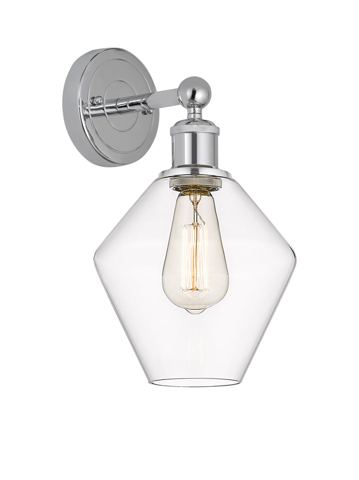 Innovations Lighting Cindyrella 8" Sconce - Polished Chrome Wall Sconces Innovations Lighting Clear ; Glass Type: Clear  