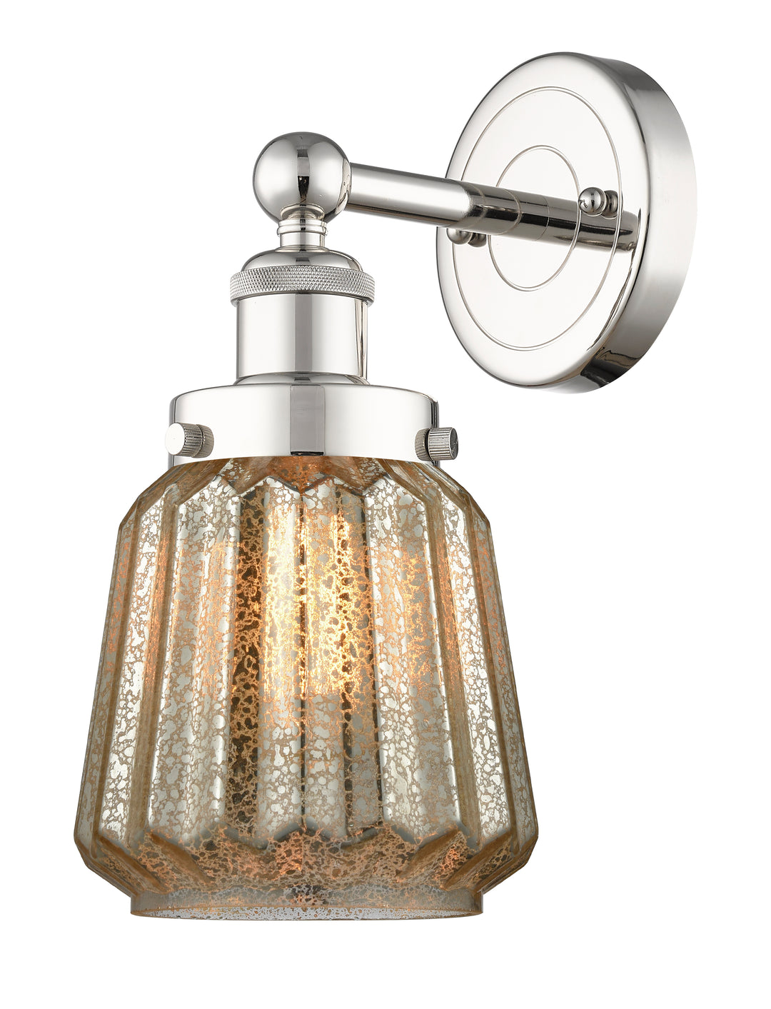 Innovations Lighting Chatham 6" Sconce - Polished Nickel Wall Sconces Innovations Lighting   