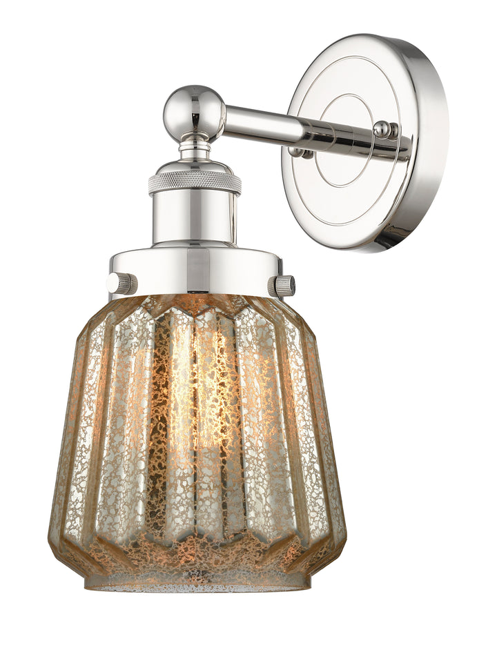 Innovations Lighting Chatham 6" Sconce - Polished Nickel Wall Sconces Innovations Lighting   