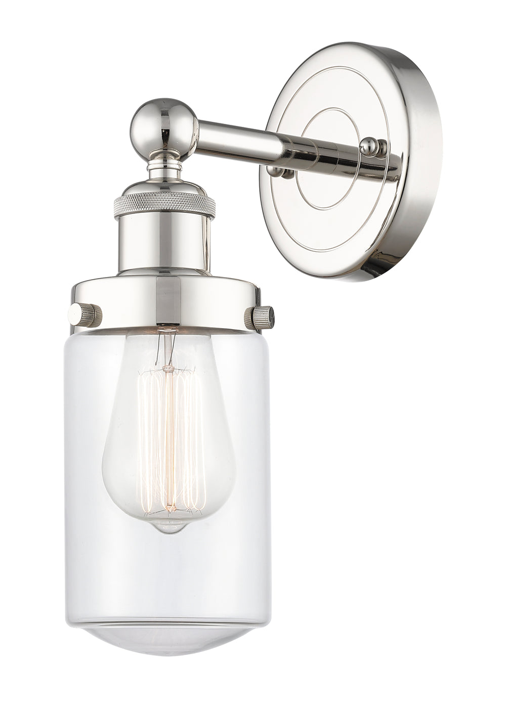 Innovations Lighting Dover 4.5" Sconce - Polished Nickel