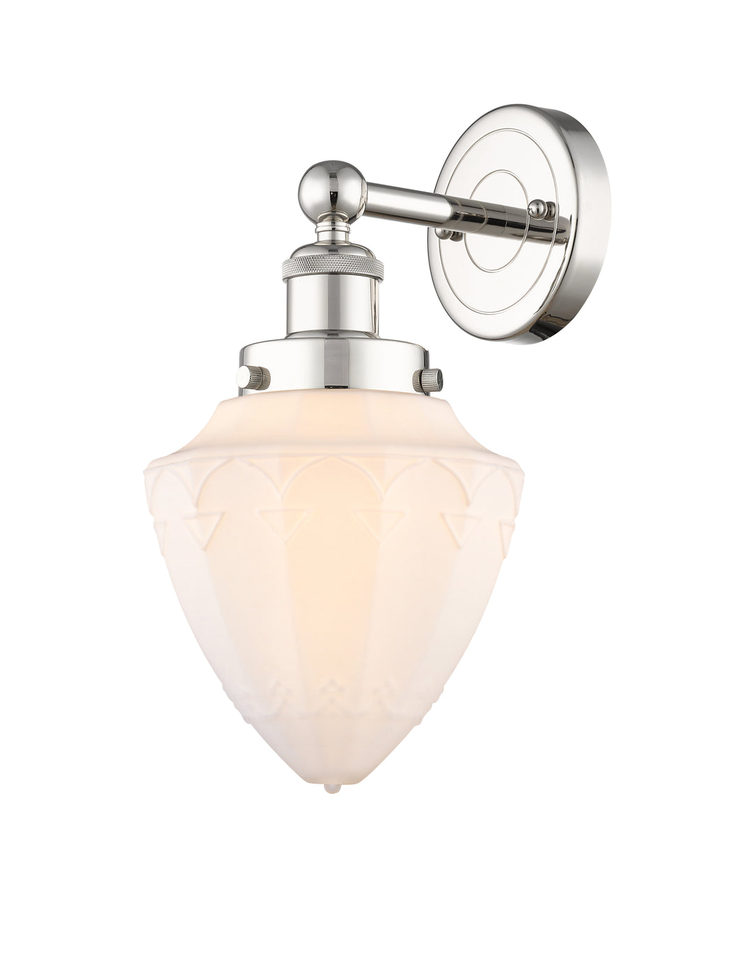 Innovations Lighting Bullet 7" Sconce - Polished Nickel