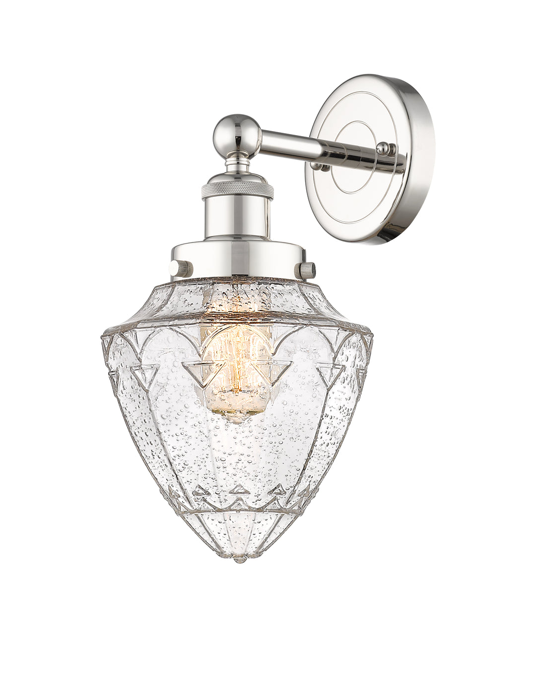 Innovations Lighting Bullet 7" Sconce - Polished Nickel