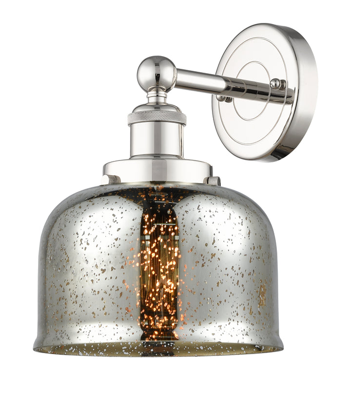 Innovations Lighting Bell 8" Sconce - Polished Nickel Wall Sconces Innovations Lighting Silver Plated Mercury ; Glass Type: Mercury  