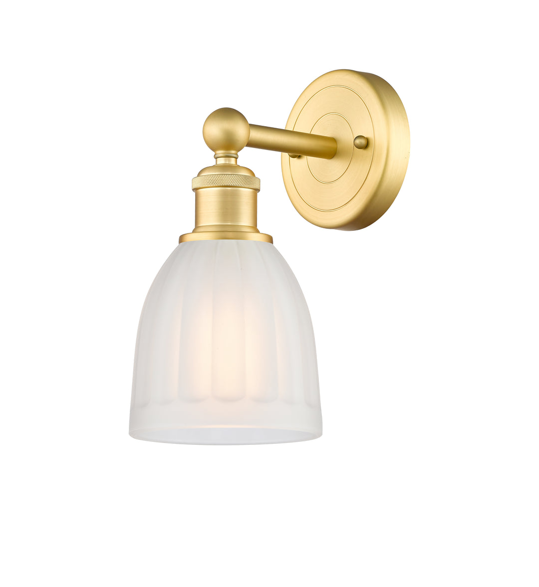 Innovations Lighting Brookfield 6" Sconce - Satin Gold